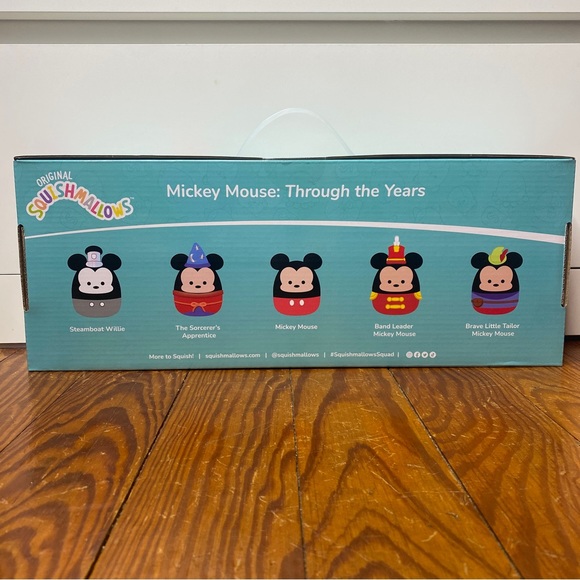 Squishmallow Mickey Mouse Through the Years Box Set - Picture 5 of 11